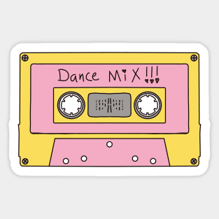 Mixed Tape! Cassette Sticker